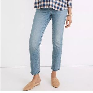 Madewell Maternity Over-the-Belly Perfect Vintage Jeans in Banner Wash
